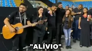 MAIARA E MARAISA CANTANDO "ALÍVIO" NO VELÓRIO DA MARÍLIA MENDONÇA