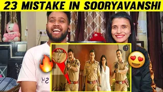 (23 Mistakes) In Sooryavanshi - Plenty Mistakes In Sooryavanshi Full Hindi Movie | Reaction Video