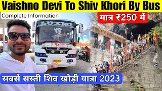 Katra To Shiv Khori By Bus | Vaishno Devi To Shiv Khori |Shiv Khori Yatra | katra to shiv khori Road