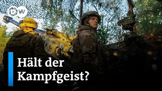 Wie lange kann die Ukraine im Krieg gegen Russland den Kampfgeist aufrechterhalten? DW Nachrichten