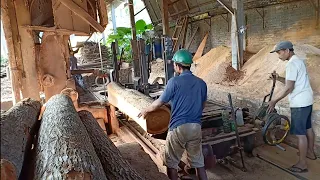 Indonesian Sawmill. Bandsaw 42"