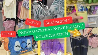 PEPCO NOWA GAZETKA 💙 NOWE PIĘKNE LETNIE PIŻAMY / TANI 👙 TO HIT‼️‼️NOWA KOLEKCJA DISNEY - STICH ‼️