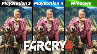 Far Cry 4 | PS3 - PS4 - Windows  | Graphics Comparison
