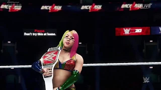 WWE Backlash Predictions - Asuka vs. Nia Jax | WWE Raw Women's Championship | WWE 2K20