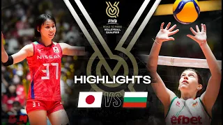 🇯🇵 JPN vs. 🇧🇬 BUL - Highlights | Women's OQT 2023