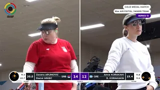 Final 10m Air Pistol Mixed Team - ISSF World Cup 2022, Changwon, Korea (13.07)