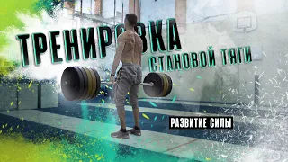 ПРИМЕР ТРЕНИРОВКИ. Развитие силы в базовых движениях.