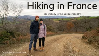 Vlog #46 - LOOK at these VIEWS! (a Basque Country, France hike)