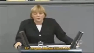 Angela Merkel über Integration und Zuwanderung 13 09 2002