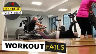 TOP 10 HILARIOUS GYM WORKOUT FAILS 2018