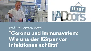 Corona und Immunsystem: Wie uns der Körper vor Infektionen schützt (Vortrag)