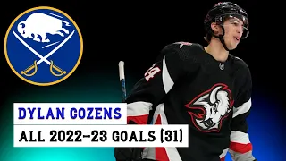 Dylan Cozens (#24) All 31 Goals of the 2022-23 NHL Season