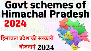 Govt schemes of Himachal Pradesh 2024 #hppsc