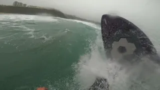 POV SURFING - 120FPS - TWINFIN