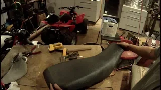 Repairing Foam and Reupholstering ATV Seat in Detail