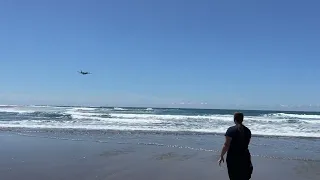 C-130 Flyover Oregon Coast