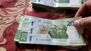 BILLETE DE 200 PESOS CON ERROR