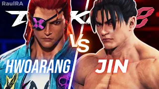TEKKEN 8 | Jin VS. S+ Aggressive Hwoarang | INTENSE Best Of 3!