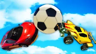 ROCKET LEAGUE FOOTBALL DERBY! (GTA 5 Funny Moments)