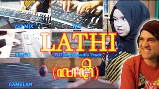 Putri Ariani REACTION - LATHI - Weird Genius(ft. Sara Fajira) | Cover