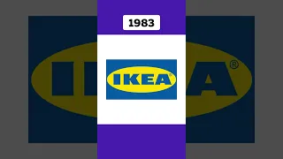 История Логотипа Ikea 🥴 #Икеа #Ikea #История #Логотип #Мебель #МагазинМебели #Подпишись #Shorts