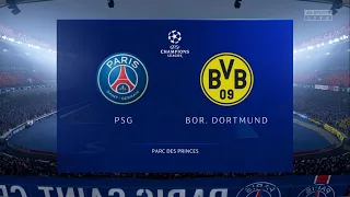 PARIS SAINT GERMAIN X BORUSSIA DORTMUND -JOGO DE VOLTA DAS OITAVAS DE FINAL DA CHAMPIONS LEAGUE