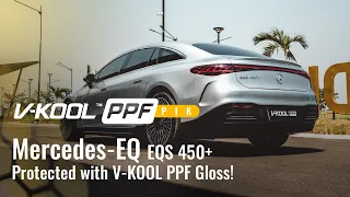 Gloss PPF on Mercedes EQS 450+