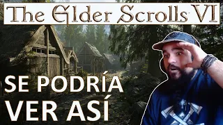 The Elder Scrolls VI ¿SE PODRÍA VER ASÍ? - TES V Skyrim en UNREAL ENGINE 5