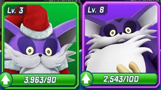 Sonic Forces Speed Battle - Santa Big vs Big the Cat