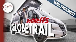 🆕🔍Neues Aufstelldach beim Dethleffs Globetrail 600 | Roomtour | Camper Van Neuheiten 2022 | GÜMA TV