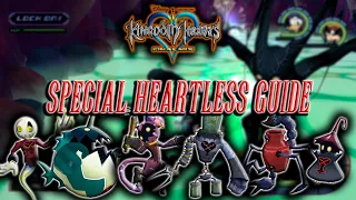 Kingdom Hearts HD Final Mix - Special Heartless Guide [NO COMMENTS]