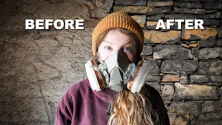 Revealing the Old Stone Walls (Renovating an Abandoned Barn in Italy)