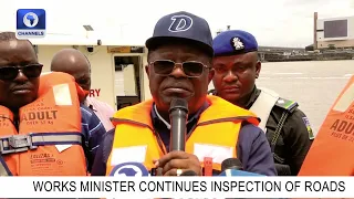 Minister Of Works Inspects 3MB, Others, Expresses Concerns