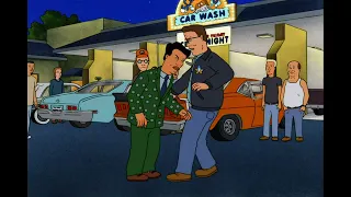 Hank Works at Kahn's Car Wash | King of the Hill