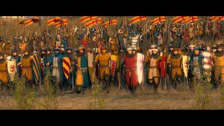 Битва при Арсуфе 1191 года | Total War: Attila Эпичное кино | Мод: Medieval Kingdom