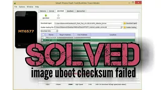 checksum error sp flash tool