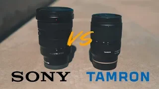 Tamron 17-28 2.8 VS Sony 16-35 2.8 GM