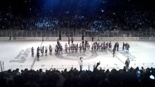 Rangers - Senators - Game 7 - 4/26/12 - handshake