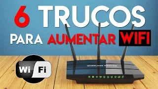 6 TRUCOS para AUMENTAR la SEÑAL WIFI de CASA | Ampliar WIFI del ROUTER ¡Muy Fácil! 2020