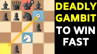 Aggressive Chess Opening for White to WIN Fast | Belgrade Gambit