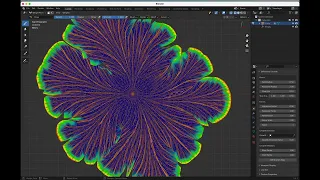 Blender Addon: Differential Growth