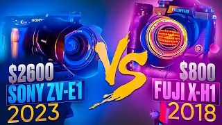 Интервью с сонибоем: Sony ZV-E1 vs Fuji X-H1