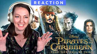 **PIRATES OF THE CARIBBEAN: DEAD MEN TELL NO TALES** First Time Watching | MY HEART IS WHOLE!!!