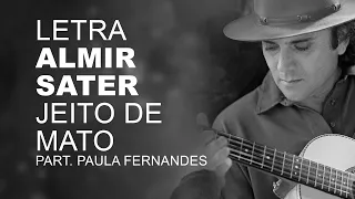 Almir Sater   Jeito de Mato   LETRA I LYRIC