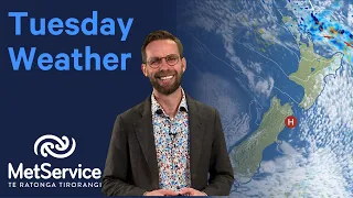 NZ Weather Forecast - Tuesday 7th May 2024