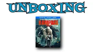 Rampage 3D Blu-Ray Unboxing