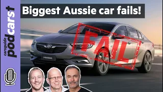 Biggest car fails in Australia! ZB Commodore, Mercedes X-Class and more! CarsGuide Podcast #224