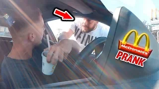 McDonalds PRANK | ARROGANTER MANN MACHT STRESS