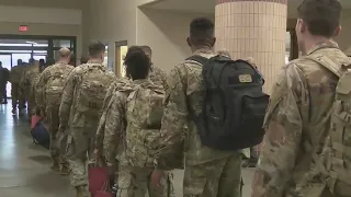 Soldiers deployed from Georgia base to support NATO