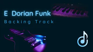 E Dorian - Funk backing track for guitar